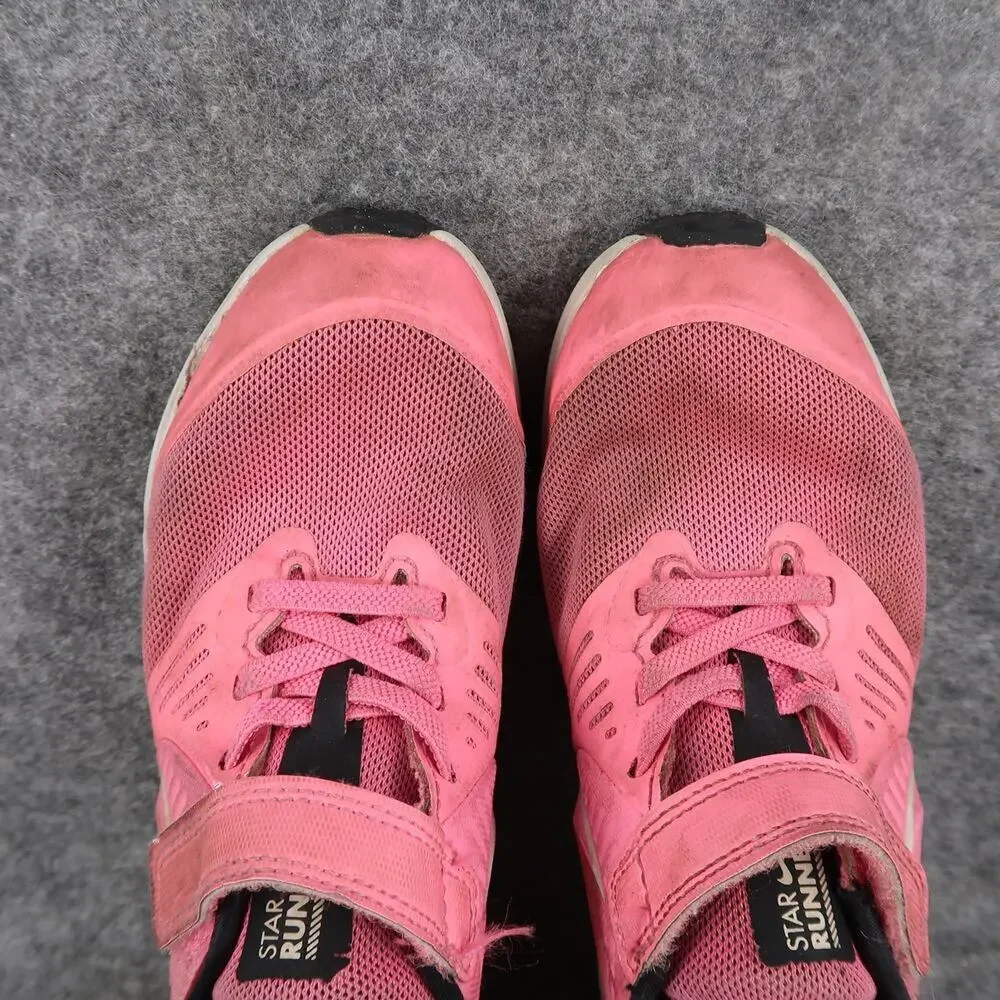 Nike Shoes Kids 2 Athletic Trainer Star Runner 2.0 Pink Easy On Adjustable Strap